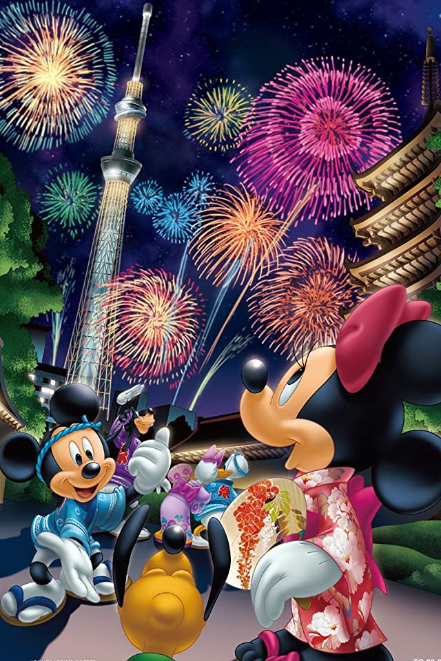 Cartoon Disney Mickey Donald Duck 40*50CM(Canvas) Full Round Drill Diamond Painting gbfke