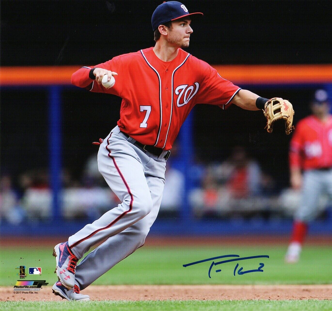 Trea Turner 8x10 SIGNED Photo Poster painting AUTOGRAPHED ( Nationals ) REPRINT