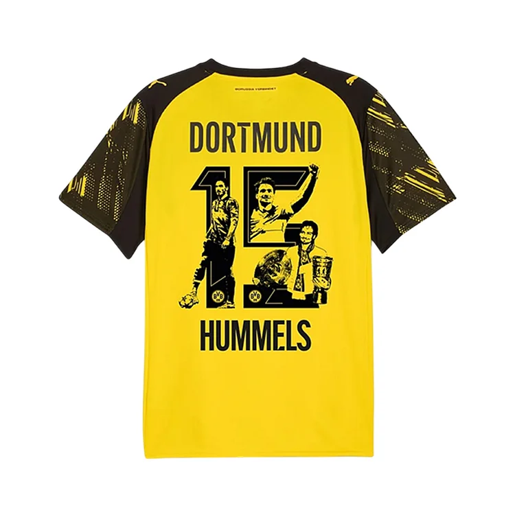 Dortmund 25/26 Home Football Jersey【HUMMELS #15 Stamp】
