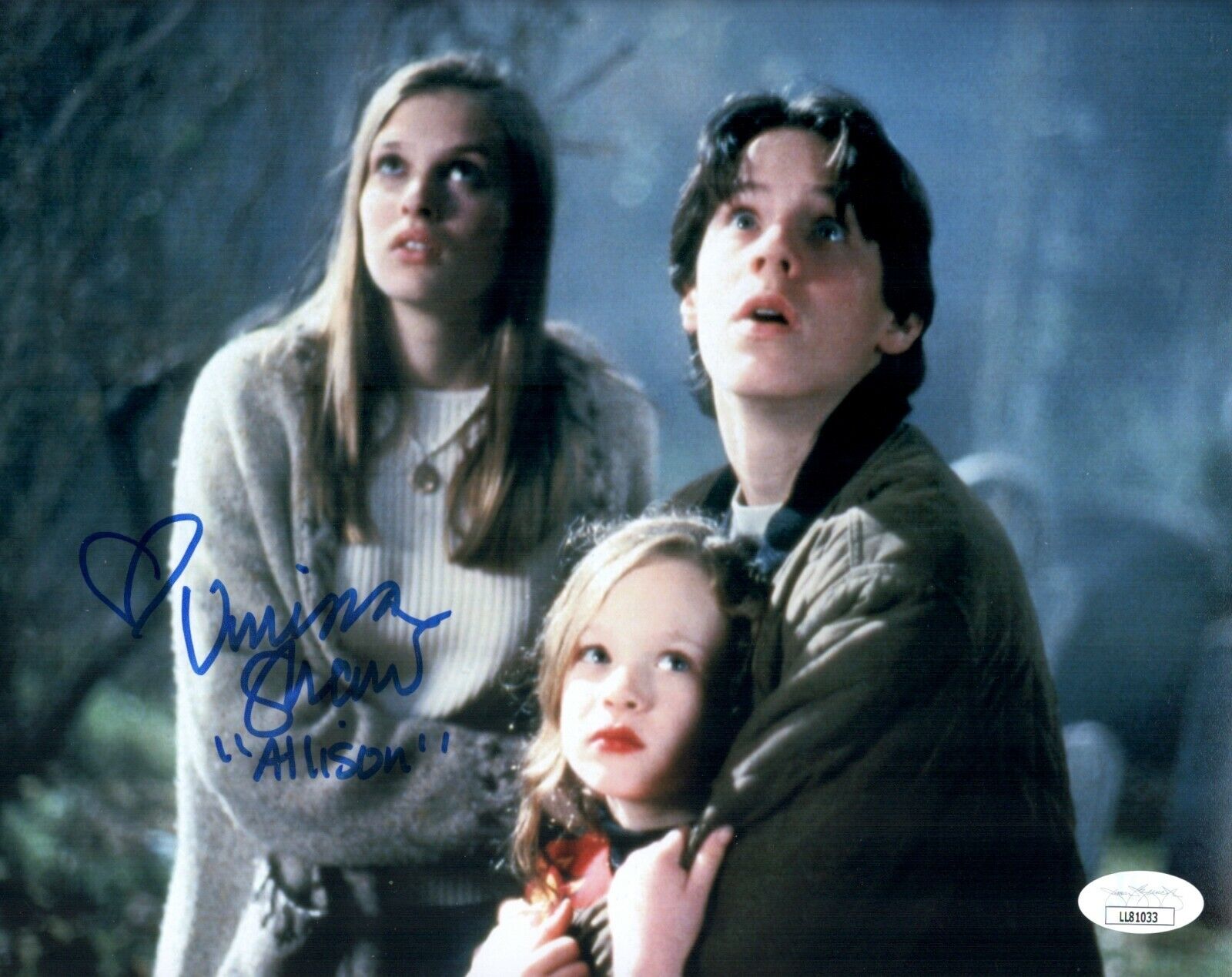 VINESSA SHAW Signed HOCUS POCUS Photo Poster painting 8x10 Autograph JSA COA Cert