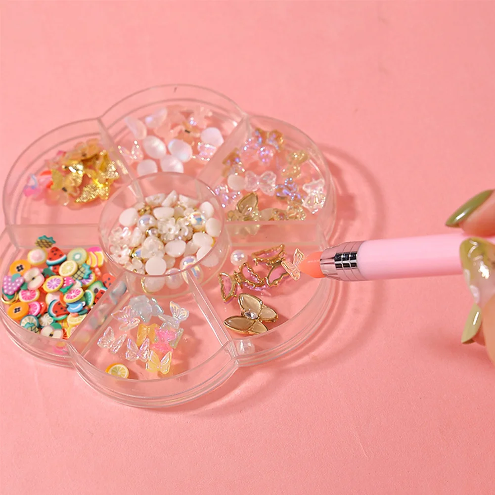 DIY Diamond Painting Drill Pen with Wax Acrylic Twister for Nail Art Rhinestones