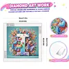 Butterfly Flower I 5D Partial Drill DIY Diamond Painting Kit 30*30cm