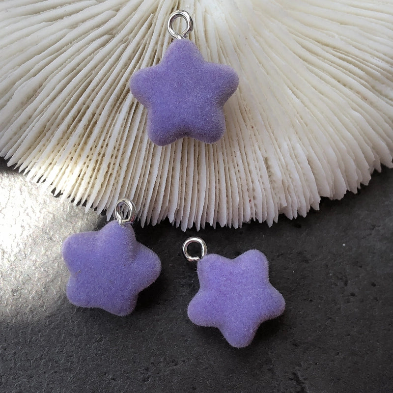 10 PCS/Package 15mm Plastic Resin Pentagram Jewelry Accessories Pendant