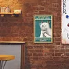 White Cat - Vintage Metal Signs - 20*30cm/30*40cm