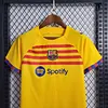 2023/2024 Kids Size  Barcelona Third Away Football Shirt 1:1 Thai Quality