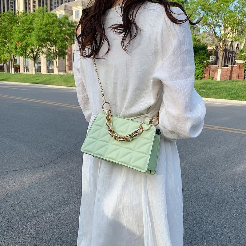 Small Pu Leather Square Bag