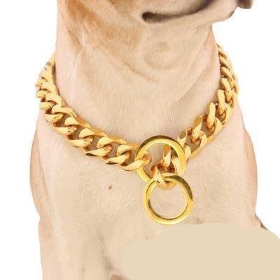17mm Strong Metal Dog Chain Collars