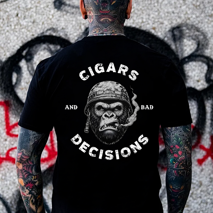 Cigars & Bad Decisions T-shirt