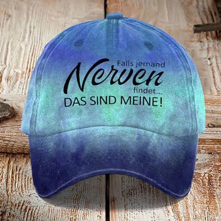 Comstylish German Inspirational Quotes Graphic Baseball Cap