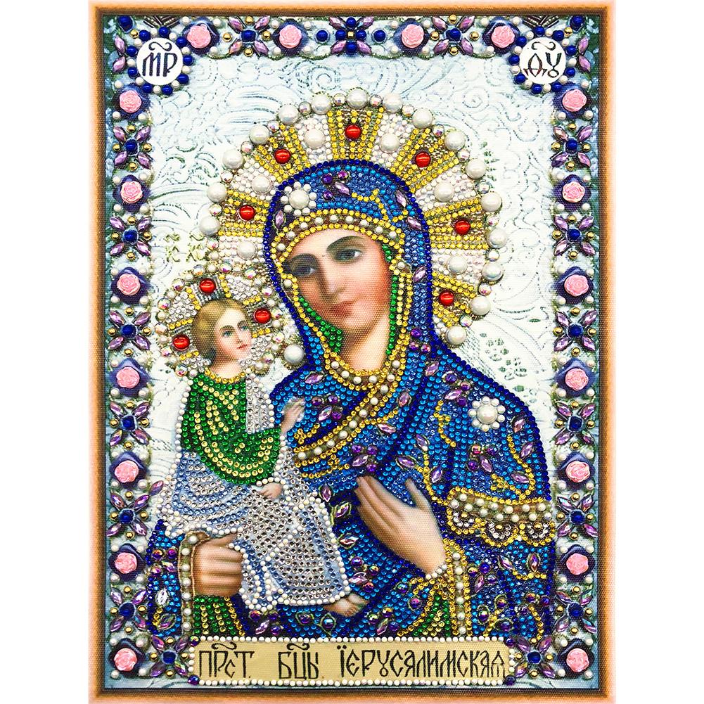 

40*30CM-Religion-Special Shaped Diamond Painting, 501 Original