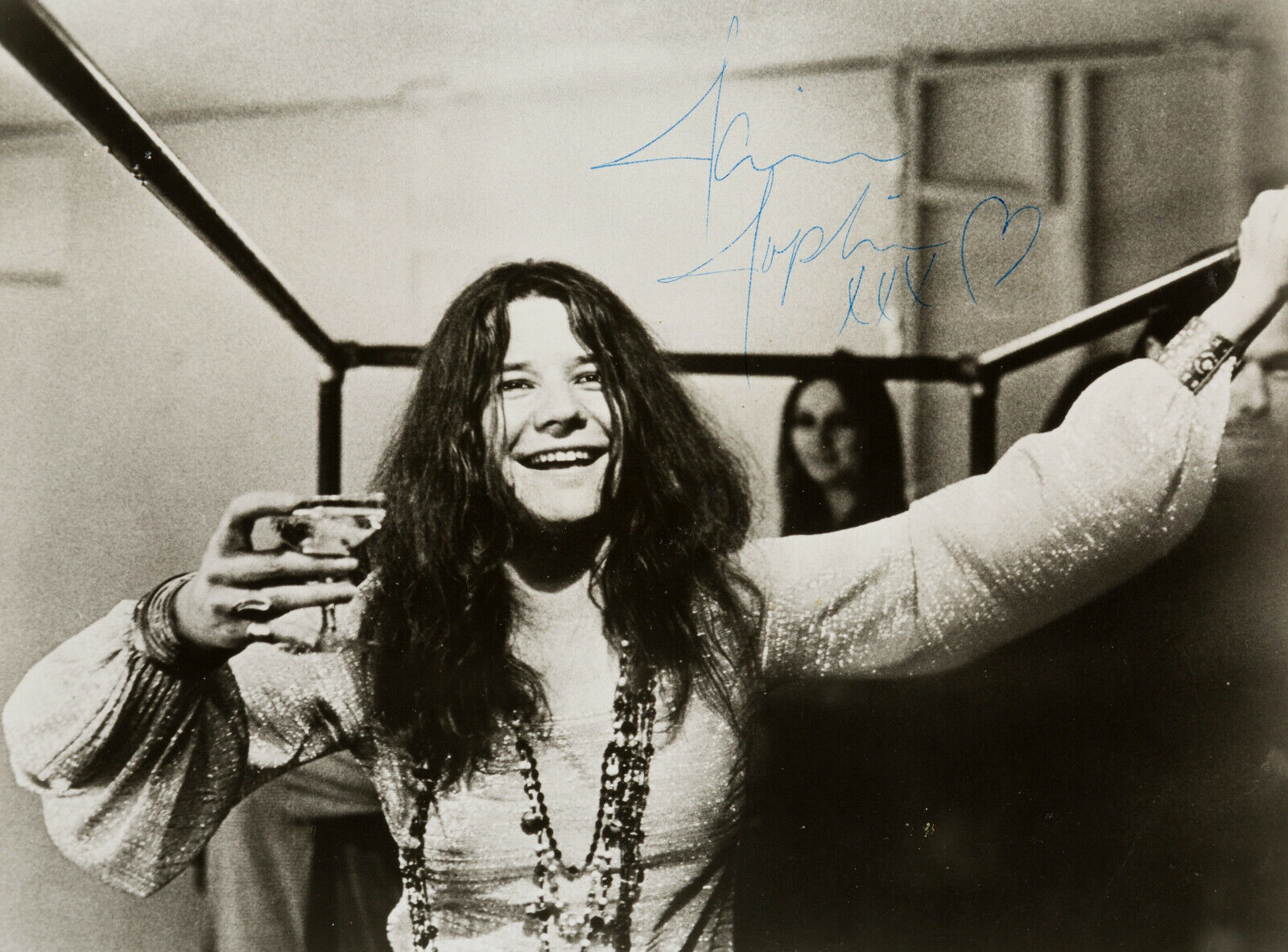 JANIS JOPLIN Signed Photo Poster paintinggraph - Rock Singer - 1960s - preprint