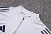 Joyfball 2025/2026 Arsenal Half-Pull Training Suit Light gray Football Shirt 1:1 Thai Quality