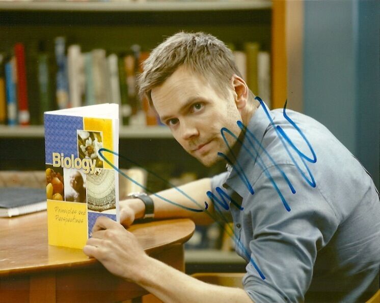 Community Joel McHale Autographed Signed 8x10 Photo Poster painting COA