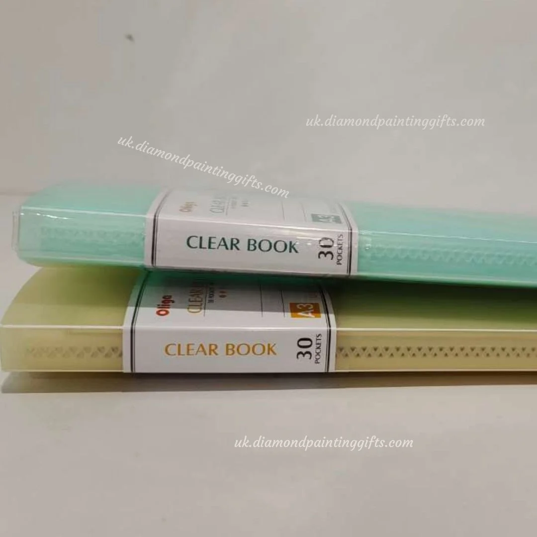 A3 Diamond Painting Storage Presentation Book(30pages) 【Suitable for 30x40cm diamond painting】