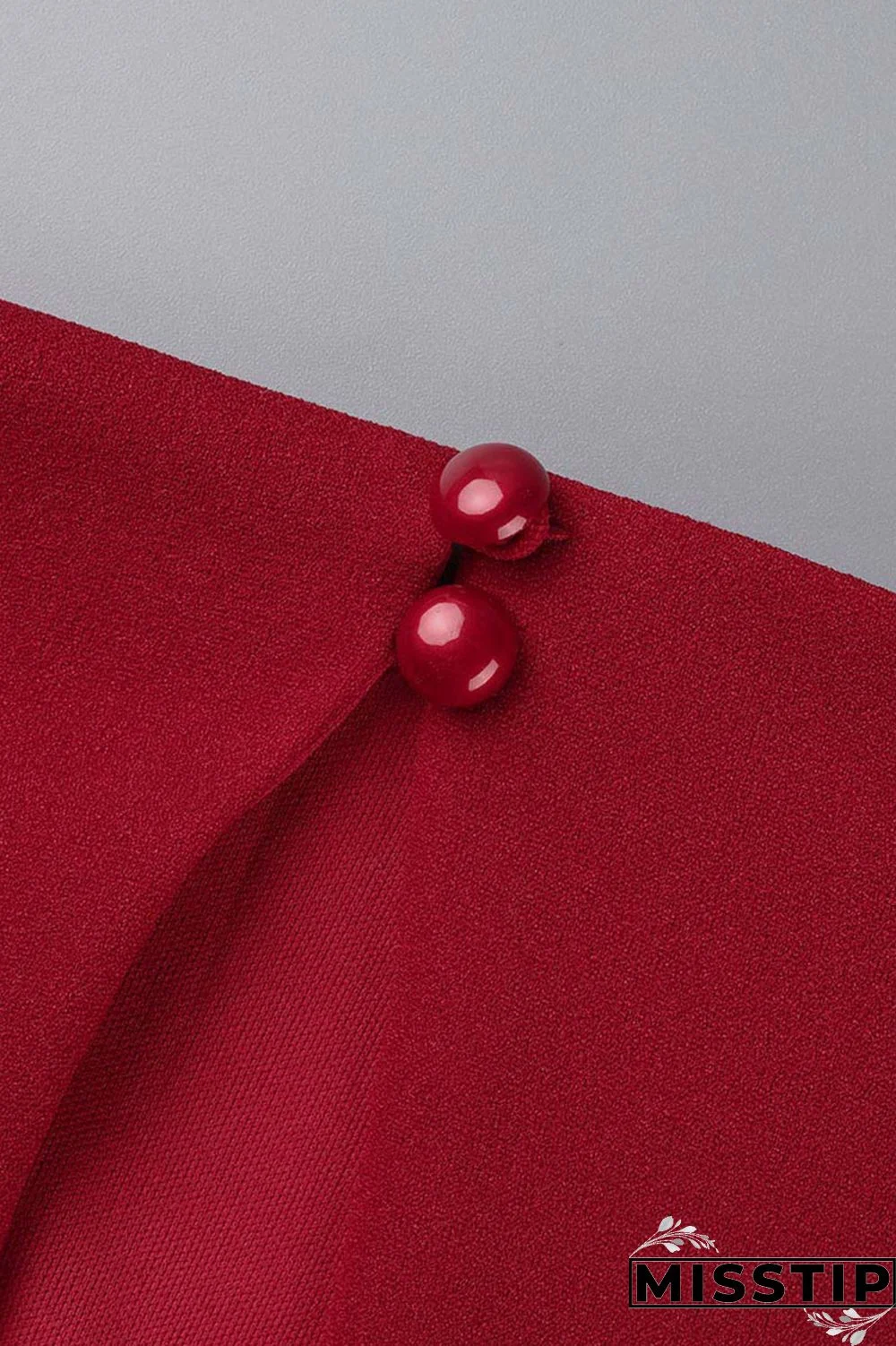 Black Elegant Solid Patchwork Backless Slit Fold O Neck Straight Dresses