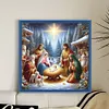 Nativity-14CT Stamped/Counted Cross Stitch 40*40cm/15.75*15.75in tapestrymarket