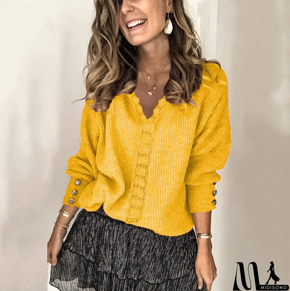 MidiSono - Casual and Effortless winter Pullover