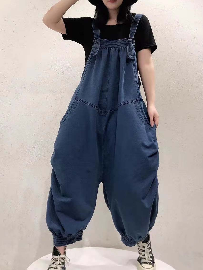 Women Half Sleeve V-neck Solid Color Dress