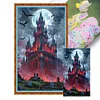 Bat Castle-11CT Stamped Cross Stitch 40*70cm/15.75*27.56in(Big Size) tapestrymarket