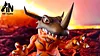 Greymon - Digimon Resin Statue - An-Studios