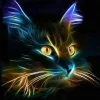 Black Cat  | Full Round Diamond Painting Kits
