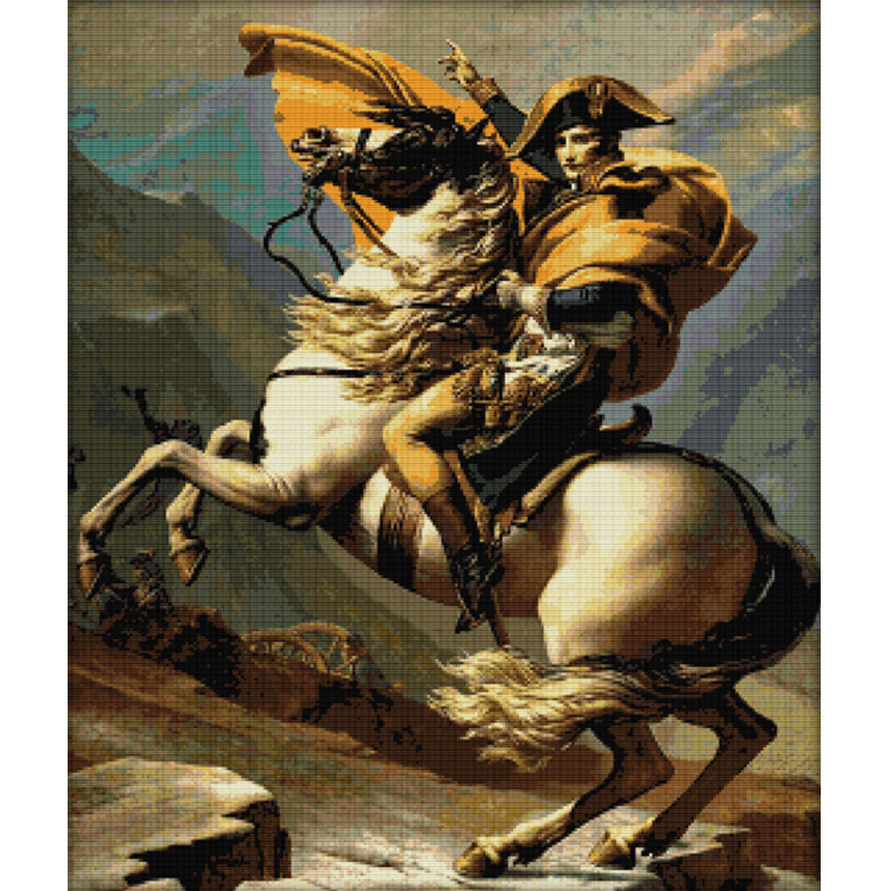 

Napoleon - 14CT Stamped Cross Stitch - 58*67CM, 501 Original