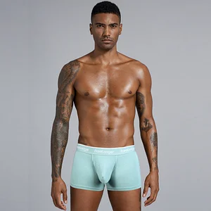 FreeLonger Men's Comfy Separate Big Pouch Boxer Briefs