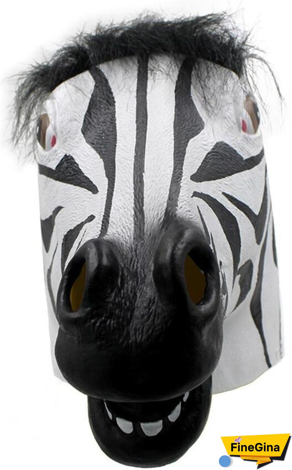 Halloween Zebra Mask Animal Party Full head Mask
