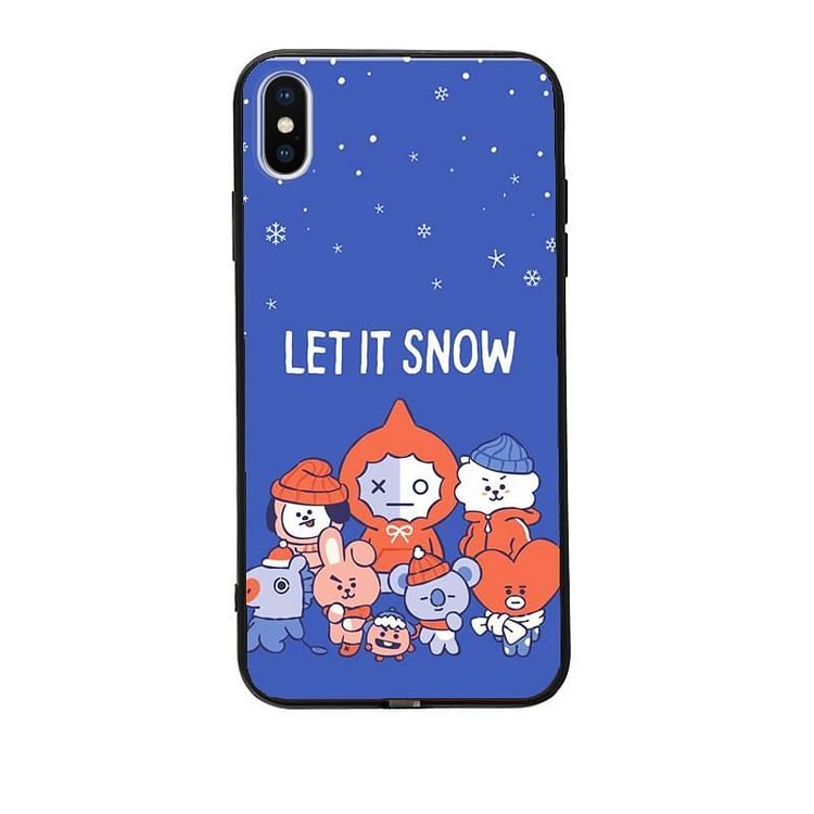 BT21 X Christmas LED Light Up iPhone Case