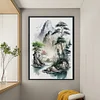 Watercolor Landscape-11CT Stamped Cross Stitch 40*60cm(Big Size)