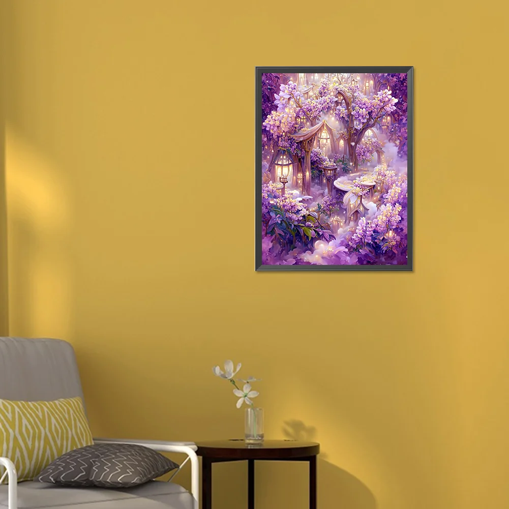 Partial AB Diamond Painting - Full Square Drill -Dreamland(Canvas|35*45cm)