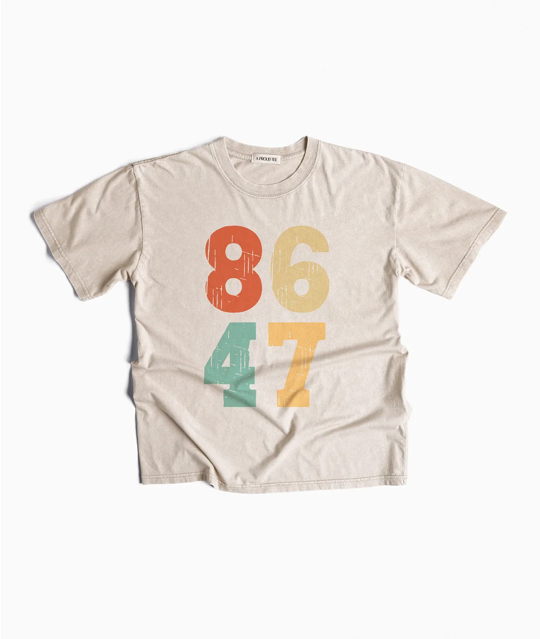 8647 Anti FDT Acid Wash T-shirt