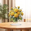 (US Local)Flower Double Sided Effect Table Top Diamond Painting Desktop Ornaments Kit (Dandelion)