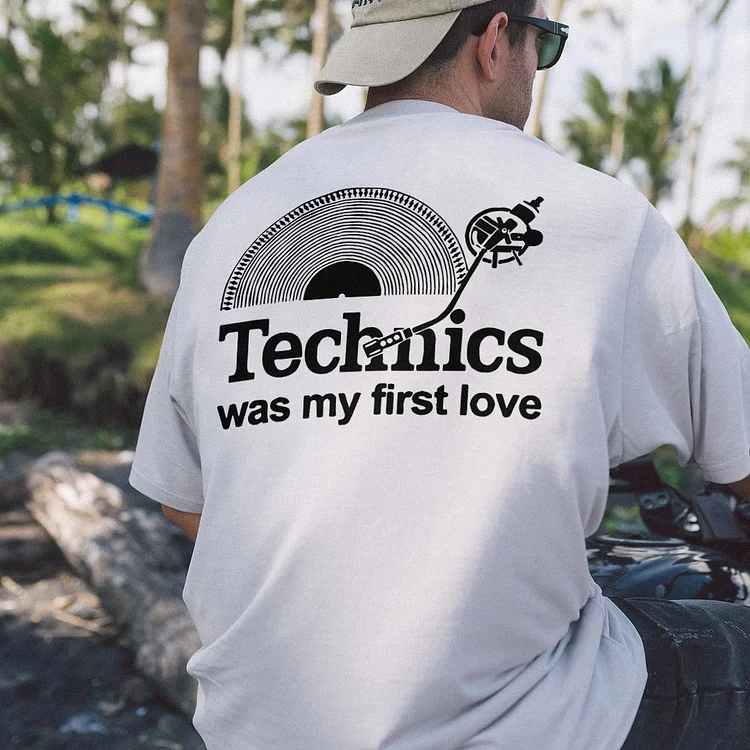 Technics Was My First Love T-shirt