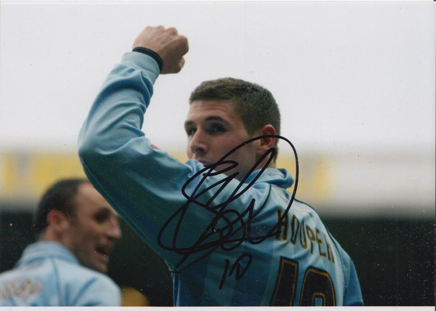 Gary Hooper Hand Signed 7x5 Photo Poster painting Football Autograph Scunthorpe United 1