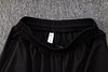 Joyfball 2024/2025 Kids Size Barcelona Half-Pull Training Suit Black Football Shirt 1:1 Thai Quality
