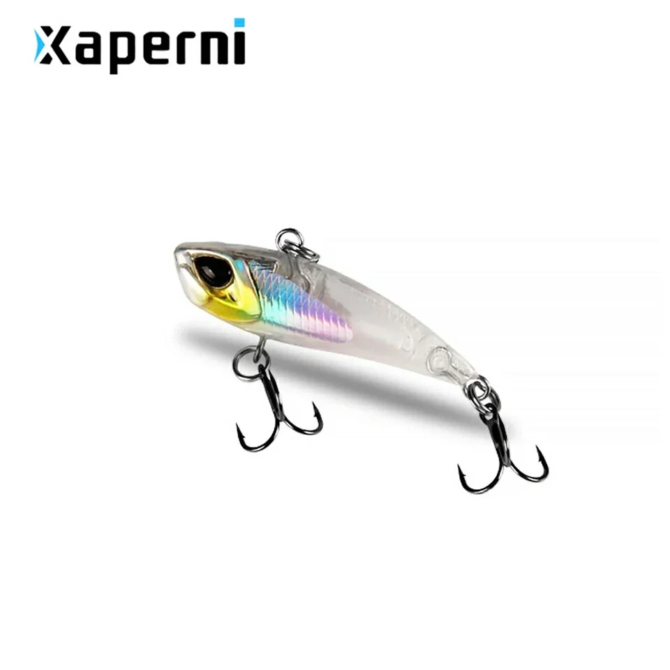 Xaperni Fishing tackle Hot model 5pcs/lot  fishing lures hard bait minnow 5mixed colors,  vib(lip less) 40mm 3.8g, sinking