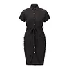 Spring Shirt Short Sleeve Dress