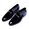 2023 New High Mercerized Patent Leather Casual Leather Shoes