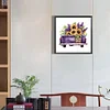 Diamond Painting -DIY Full Square Drill Purple Truck (35*35CM)
