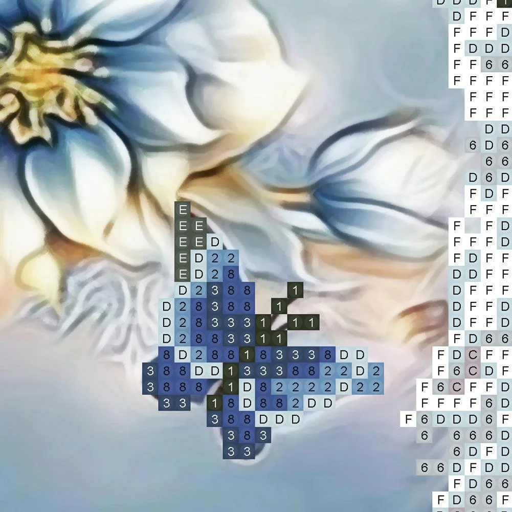 Diamond Painting - Partial Round Drill - White Cat(30*30cm)