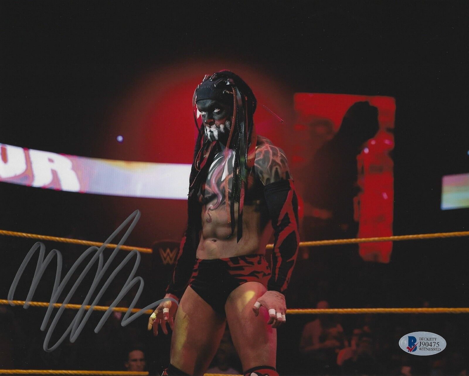 Finn Balor Signed 8x10 Photo Poster painting BAS Beckett COA WWE Demon King Picture Autograph 4