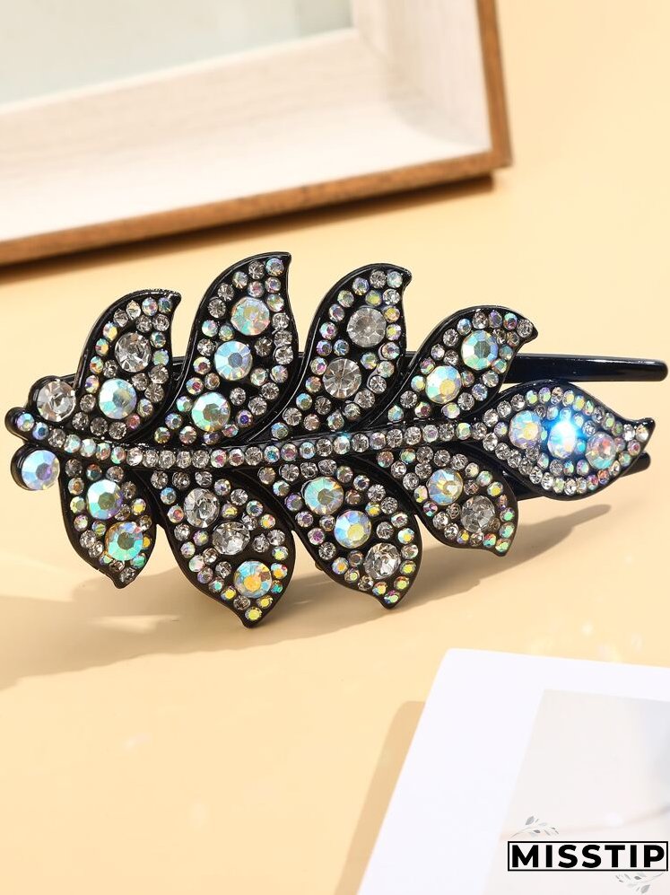 Rhinestone Decor Hair Clip