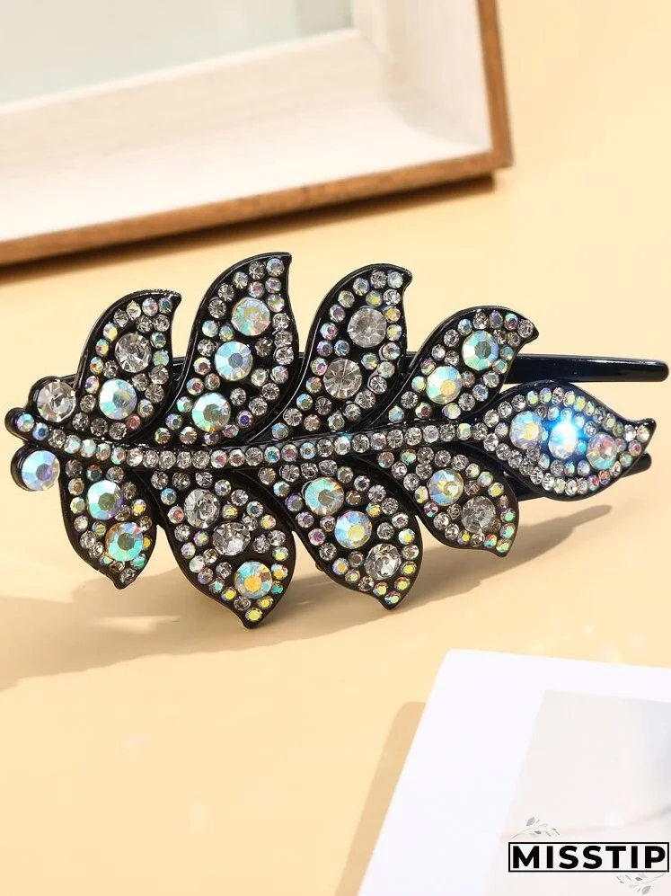 Rhinestone Decor Hair Clip