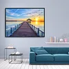 Sea Path - 3 strands 11CT Stamped Cross Stitch 36*46cm