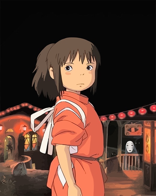 

Spirited away – Paint By Numbers - 40*50CM, 501 Original