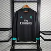 2017/2018 Retro Long Sleeve Real Madrid Away Football Shirt 1:1 Thai Quality