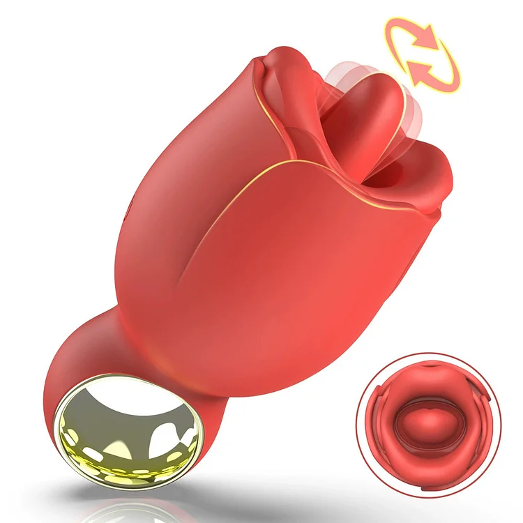 Rose Tongue Licking Vibrator