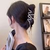 Barrette serpent avec strass