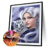 >SALE<Beauty Tiger 5D DIY Full Round Drill Diamond Painting Manual Mosaic Crafts